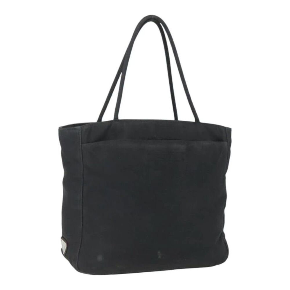Prada Vintage Tote Tessuto Black Nylon Tote Bag Bag